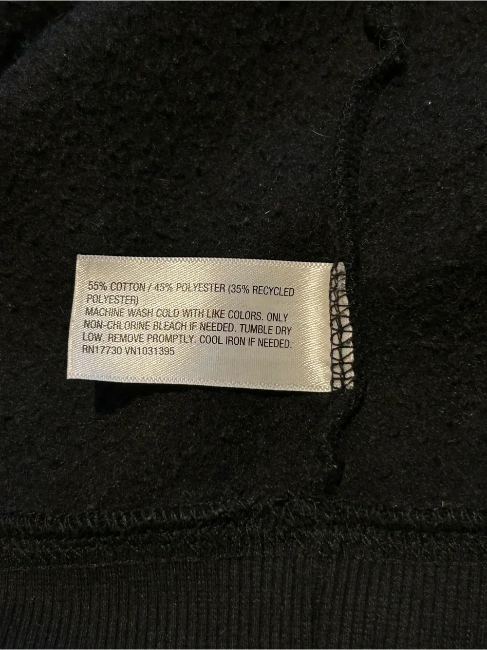 wild fable Women's Black Oversized Zip-up Hoodie READ ✅ - Picture 5 of 8